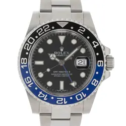 ROLEX GMT MASTER-II 116710BLNR WARRANTY 2014 BOX/PAPER