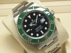 ROLEX SUBMARINER DATE GREEN BEZEL 126610LV '25 PURCHASED MENS126610LV
