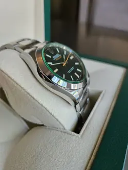 Rolex Milgauss Last Year Made Q3 2022; Ref 116400GV; Full Set; Rare Collectible!