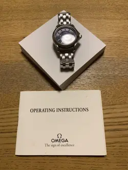 OMEGA SEAMASTER JACK MAILLOR 1995 LIMITED 1500 PIECES USED ROLEX STYLE FROM JAPA