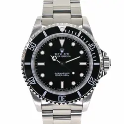 ROLEX SUBMARINER NO DATE 14060 BLACK CASE SIZE 40.0MM MEN'S USED WATCH #784328