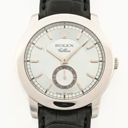ROLEX CHELINIUM 5241/6 BLUE MEN'S USED WATCH #71128
