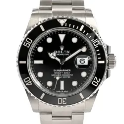 ROLEX SUBMARINER 126610LN BLACK CASE SIZE 41MM MEN'S USED WATCH #721928