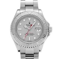 ROLEX YACHT-MASTER ROLESIUM 16622 GRAY MEN'S USED WATCH #713028
