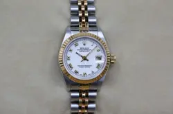 ROLEX 69173 WHITE ROMAN DATEJUST 26MM 1996