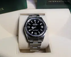36MM SILVER OYSTER