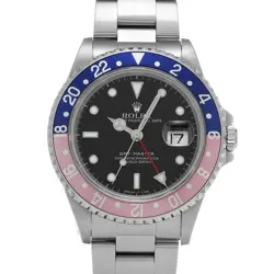 ROLEX GMT-MASTER 16700 BLACK CASE SIZE 40×40MM MEN'S USED WATCH #712028