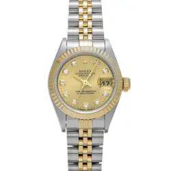 ROLEX DATEJUST 69173G CASE SIZE 26×26MM LADIES USED WATCH #731228