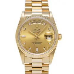 ROLEX DAY DATE 18238A CASE SIZE 36×36MM MEN'S USED WATCH #71028