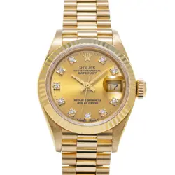 ROLEX DATEJUST 69178G CASE SIZE 26×26MM LADIES USED WATCH #721128