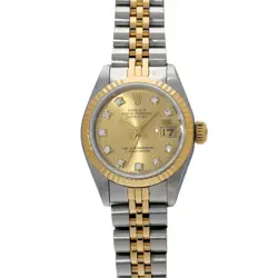 ROLEX DATEJUST 69173G CASE SIZE 26×26MM LADIES USED WATCH #721228