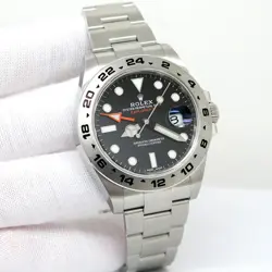 ROLEX 216570 EXPLORER II WITH BLACK DIAL (NEW OLD STOCK)