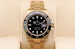 ROLEX SUBMARINER 18K YELLOW GOLD 41MM AUTOMATIC MEN’S WATCH 126618LN 2022