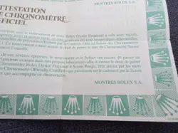 ROLEX PAPER
