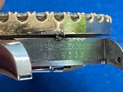 Rolex 11633 Date Just Roman Numerals Datejust Real Diamond Bezel