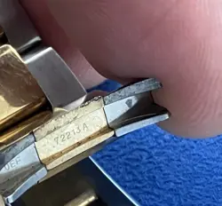 Rolex 11633 Date Just Roman Numerals Datejust Real Diamond Bezel