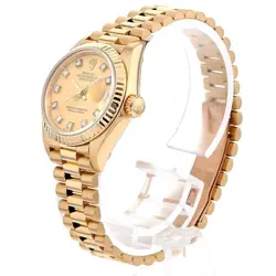 ROLEX DATEJUST 10P DIAMOND 69178G #92 526889