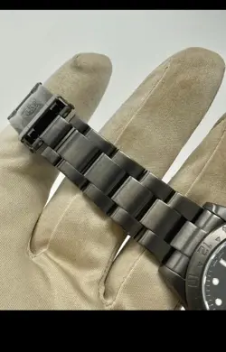 Rolex Explorer 16570 Steel Oyster Bracelet with Steel Bezel PVD coated 2005