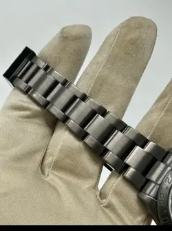 Rolex Explorer 16570 Steel Oyster Bracelet with Steel Bezel PVD coated 2005