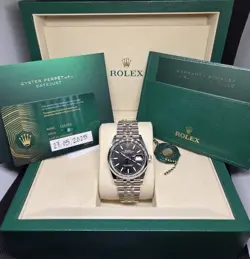 ROLEX DATE JUST 126200 36MM JUBILEE 2025