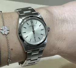 ROLEX OYSTER PERPETUAL S/S 31MM LADIES WATCH 1995