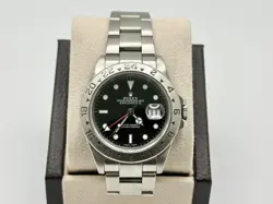 ROLEX EXPLORER II 16570 40MM BLACK DIAL STAINLESS STEEL