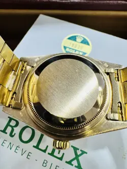 Rolex 18K Day-Date President Ref 18038 Factory Diamond Dial 36mm Mens Watch!