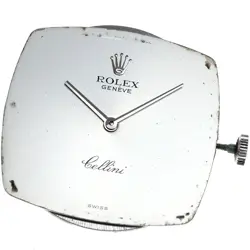 ROLEX CELLINI CAL.1601 HAND-WOUND MEN’S WATCH SILVER DIAL USED
