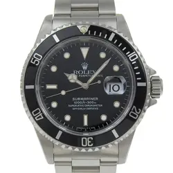 ROLEX SUBMARINER DATE T# 16610 SS 40MM #006