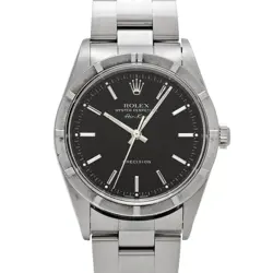 ROLEX AIR-KING 14010 BLACK WATCH 682839