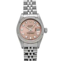 ROLEX DATEJUST 79174G PINK/DIAMOND WATCH 684015