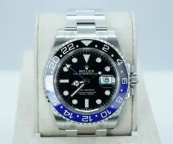ROLEX 126710BLNR GMT MASTER 2 BLACK BLUE BEZEL NEW MODEL 2023 WARRANTY FULL SET
