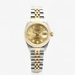 ROLEX DATEJUST 26 LADY COMBI WATCH AFTERSETTING DIAMOND 2000 141456371