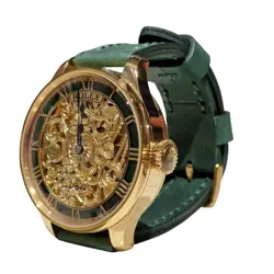 VINTAGE SKELETON WATCH BASED ON ROLEX POCKET WATCH MOVEMENT