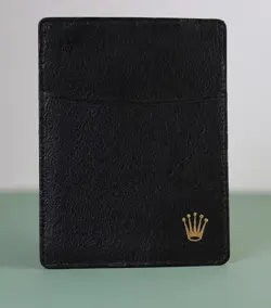 ROLEX - DOOR MAP BLACK / CARD HOLDER BLACK 4 1/2X3 1/2IN