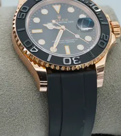 Rolex Yacht-master 40mm 116655 Rose Gold Oysterflex BOXES/PAPERS!