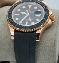 Rolex Yacht-master 40mm 116655 Rose Gold Oysterflex BOXES/PAPERS!