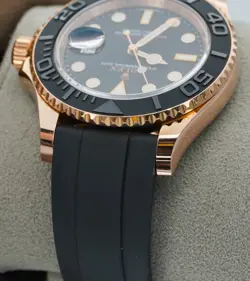 Rolex Yacht-master 40mm 116655 Rose Gold Oysterflex BOXES/PAPERS!