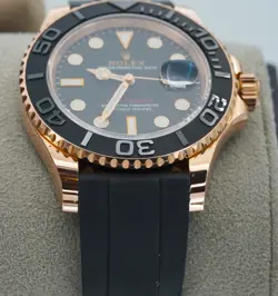 Rolex Yacht-master 40mm 116655 Rose Gold Oysterflex BOXES/PAPERS!