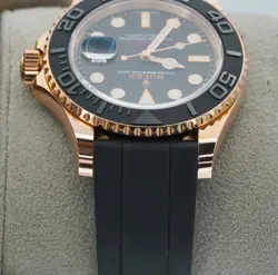 Rolex Yacht-master 40mm 116655 Rose Gold Oysterflex BOXES/PAPERS!