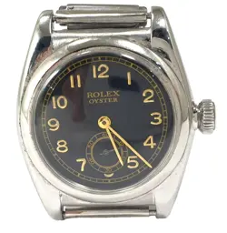 VINTAGE ROLEX OYSTER BUBBLEBACK STAINLESS STEEL 6 AUTOMATIC