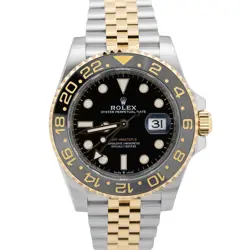 NEW JULY 2025 PAPERS ROLEX GMT-MASTER II 18K GOLD 40MM JUBILEE 126713 GRNR BOX