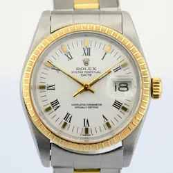 ROLEX / OYSTER PERPETUAL DATE REF:1500 YEAR:1976 GOLD/STEEL