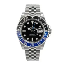 2019 ROLEX GMT MASTER II 40MM 126710BLNR BATGIRL CERAMIC BLUE BLACK STEEL WATCH