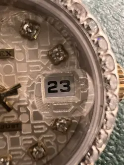 Rolex Op Datejust 69173 Women's Watch Diamond Dial/Bezel, 26mm