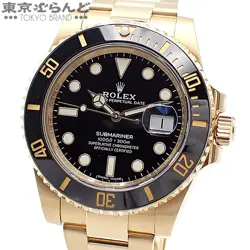 ROLEX SUBMARINER DATE SOLID GOLD 116618LN TO217566