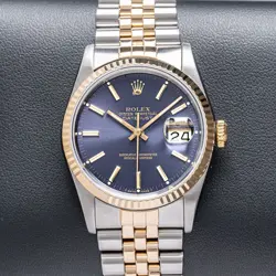 ROLEX 16233 PATINA PURPLE DIAL COMPLETE COLLECTOR’S SET 1988 YEAR