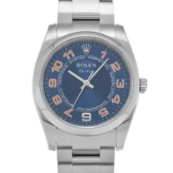 ROLEX AIR-KING 114200 BLUE CONCENTRIC WATCH 681900