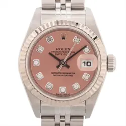 ROLEX DATEJUST 79174G SS×WG SS AT PINK-FACE 2 EXTRA LINKS