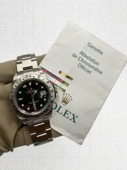 ROLEX EXPLORER II REF. 16570 T WITH WARRANTY SERIAL NO. Y99XXXX